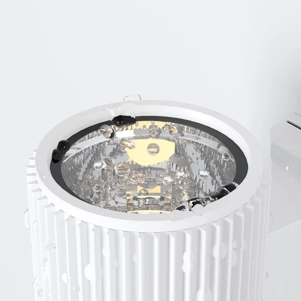 Настенный светильник (бра) 60Вт Белый IP54 Rando O419WL-01W Outdoor Maytoni — фото 3