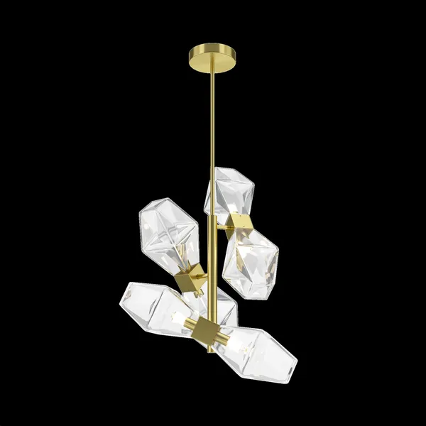 Подвесной светильник 6*G9 28Вт Золото IP20 Cocktail time MOD325PL-06G1 Maytoni — фото 4