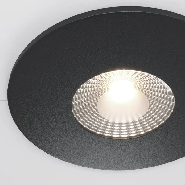 Встраиваемый светильник LED 7Вт Черный IP20 Downlight DL038-2-L7B4K Technical Maytoni — фото 2
