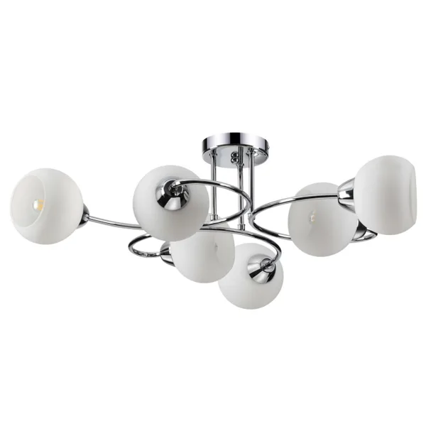 Люстра Потолочная E27 6*40W 220V SYDNEE хром LUMION