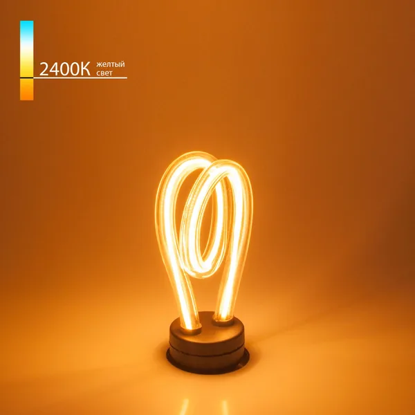 Филаментная светодиодная лампа E27 4Вт 2400К Art filament (a043994) Elektrostandard