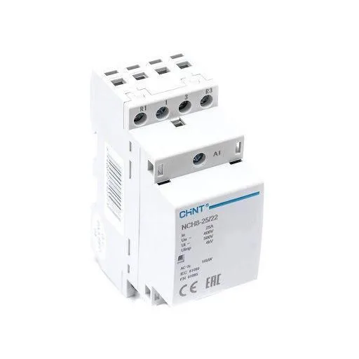Контактор модульный NCH8-25/22 25A 2НЗ+2НО AC220/230В, 50Гц (R) CHINT