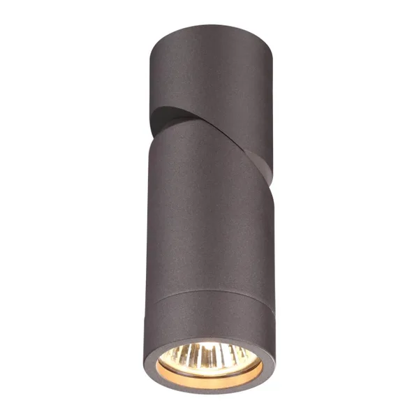 Накл.св-к IP20 GU10 50W 220-240V ELITE серебристый черный NOVOTECH — фото 3