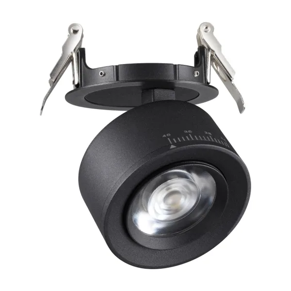 Св-к встр.св/д IP20 LED 4000К 18W 220V EDDY черный NOVOTECH — фото 5