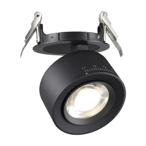 Св-к встр.св/д IP20 LED 4000К 18W 220V EDDY черный NOVOTECH — фото 4