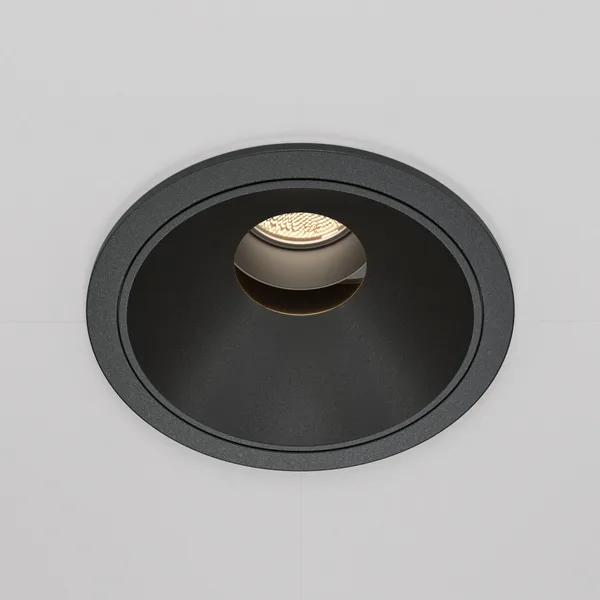Встраиваемый светильник LED 10Вт Черный IP20 Downlight DL057-10W4K-B Technical Maytoni — фото 3