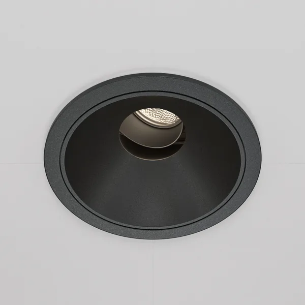 Встраиваемый светильник LED 10Вт Черный IP20 Downlight DL057-10W4K-B Technical Maytoni — фото 4