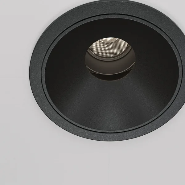 Встраиваемый светильник LED 10Вт Черный IP20 Downlight DL057-10W4K-B Technical Maytoni — фото 2