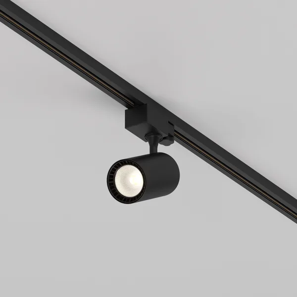 Трековый светильник LED 10Вт Черный IP20 Three phase track system Trinity TR029-3-10W3K-M-B Technical Maytoni — фото 3