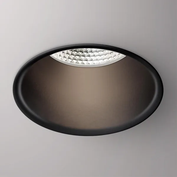 Встр.св/д св-к с перекл.цвет.темп.IP20 LED 3000К/4000К/6000К 18W 220V черный LANG NOVOTECH — фото 4