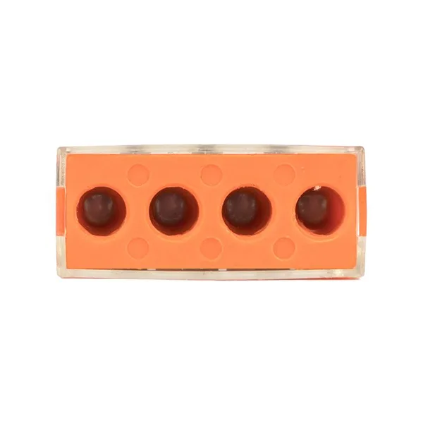 Клемма СМК 773-174 (с пастой), 4 отверстия, 2,5-6,0 мм2 (уп,4шт) PROxima EKF — фото 3