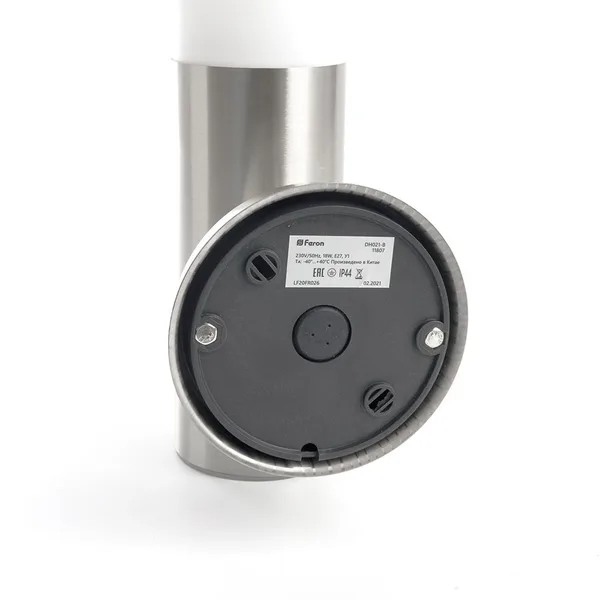 Светильник садово-парковый Feron DH021-B, Техно на стену вверх, 18W E27 230V, серебро — фото 8