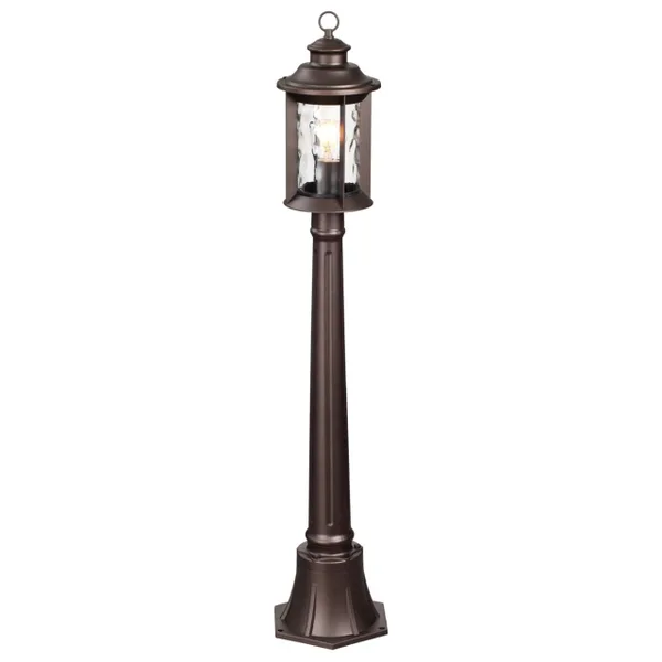Ландшафтный св-к 107см E27 1*60W IP44 MAVRET темно-коричневый/стекло ODEON LIGHT — фото 4