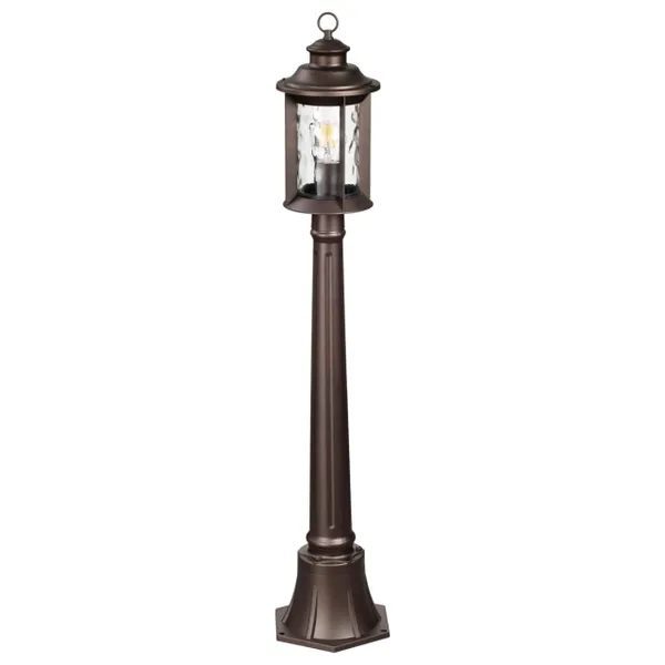 Ландшафтный св-к 107см E27 1*60W IP44 MAVRET темно-коричневый/стекло ODEON LIGHT