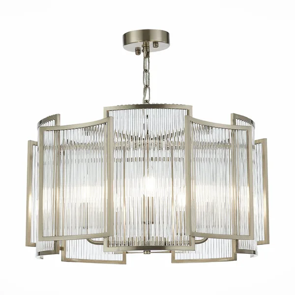 Люстра подвесная Никель/Прозрачный, Никель E14 5*60Вт SL1234.103.05 ST LUCE