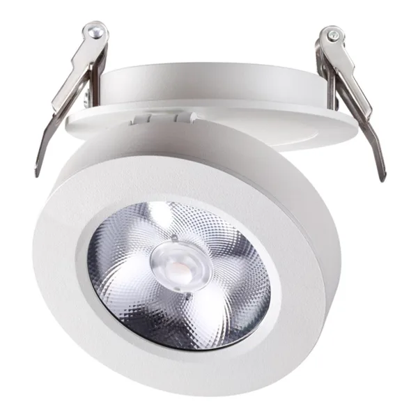 Встр.св-к IP20 LED 3000К 12W 220V GRODA белый NOVOTECH
