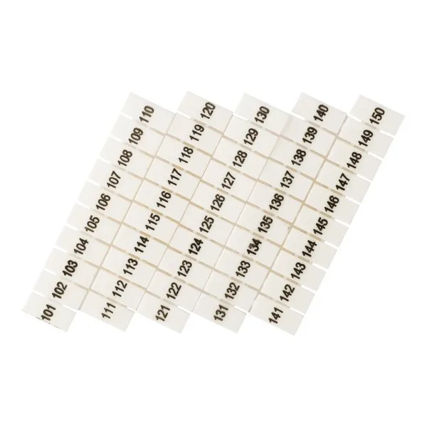 Маркеры для JXB-ST 2,5 с нумерацией 100-150 (100 шт) PROxima EKF