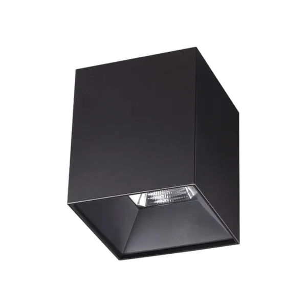 Накл.св-к IP20 LED 4000К 10W 200-260V RECTE черный NOVOTECH