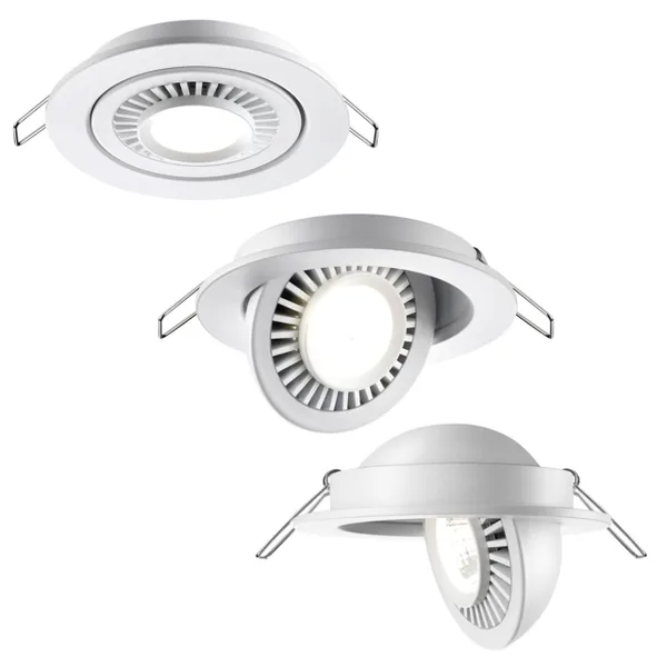 Св-к встр.св/д IP20 LED 9W 770Лм 4000K 220V GESSO белый NOVOTECH — фото 2