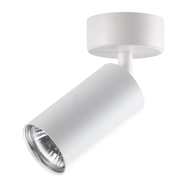 Накл.св-к IP20 GU10 50W 220V PIPE белый NOVOTECH