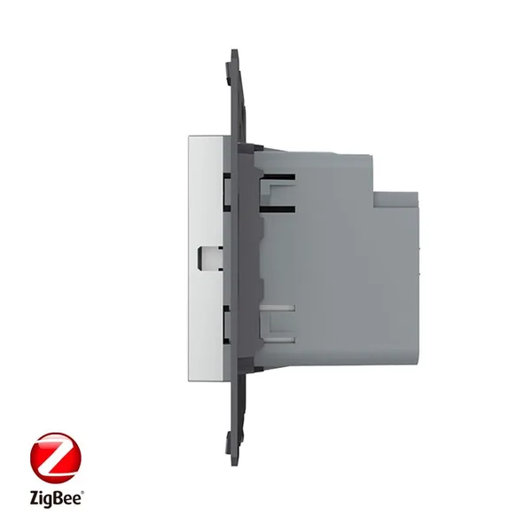 Одноклавишный сенсорный выключатель ZigBee Module, цвет серый (механизм) Livolo — фото 3