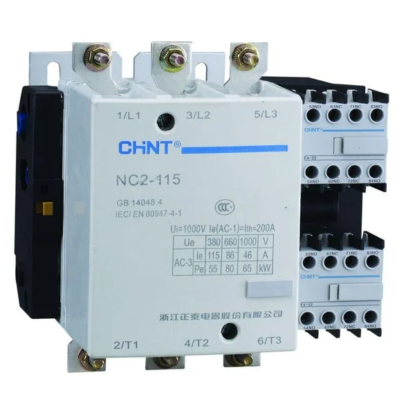 Контактор NC2-115NS реверс 115A 110В/АС3 50Гц (R). CHINT