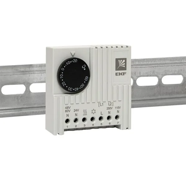 Термостат NO/NC (охлаждение/обогрев) на DIN-рейку 5-10A 230В IP20 PROxima EKF — фото 4