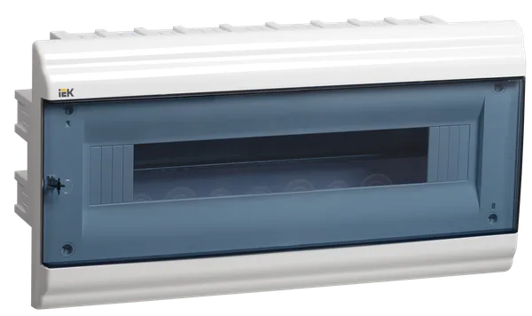 Корпус пластиковый ЩРВ-П-18 модулей встраиваемый белый IP41 PRIME IEK