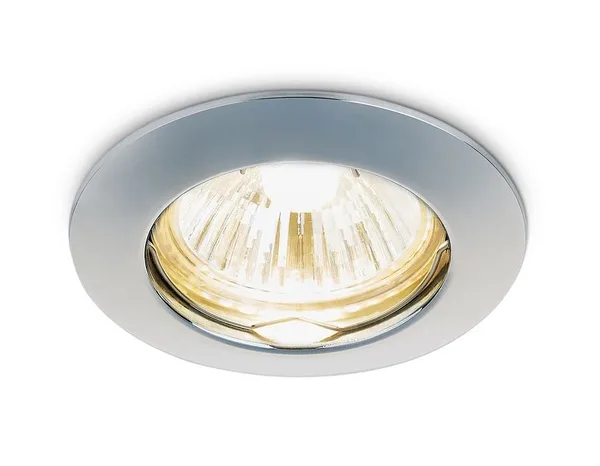 Встраиваемый точечный светильник 863A CH хром MR16 Ambrella Light
