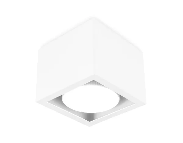 Точечный накладной светильник GX53 TN705 WH белый GX53 100*100*80 Ambrella Light