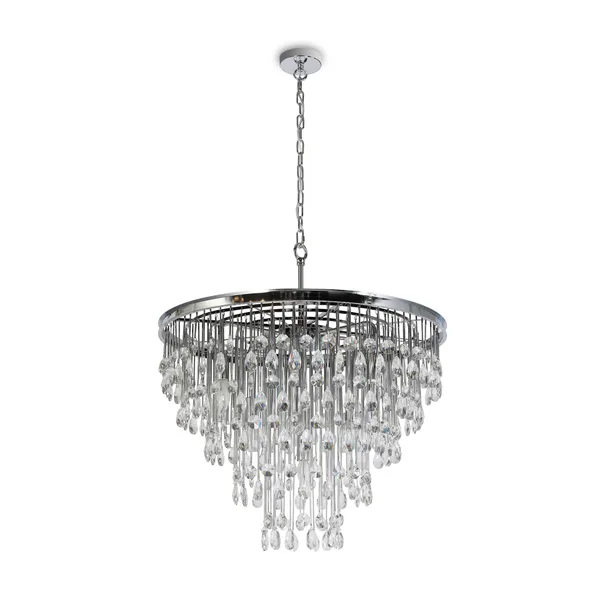 Подвесной светильник 9*E14 40Вт Хром IP20 Linn MOD091PL-09CH Maytoni — фото 4