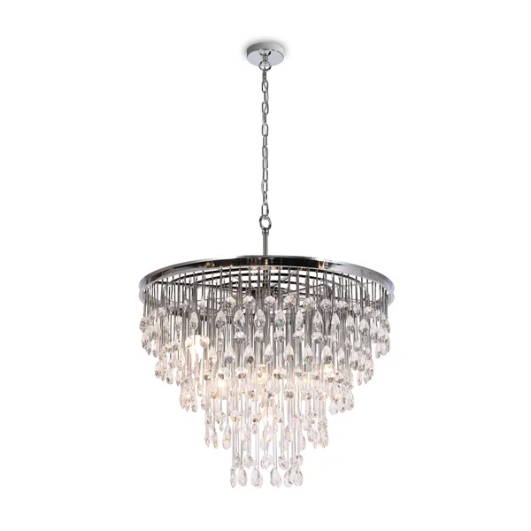 Подвесной светильник 9*E14 40Вт Хром IP20 Linn MOD091PL-09CH Maytoni — фото 3