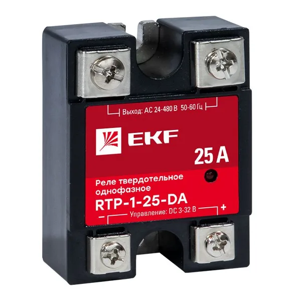 Реле твердотельное однофазное RTP-25-DA PROxima EKF