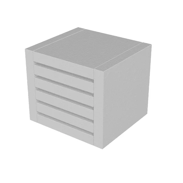 Вентиляционный блок TEHSTRONG VB 100x100x55 (EI 150) EKF