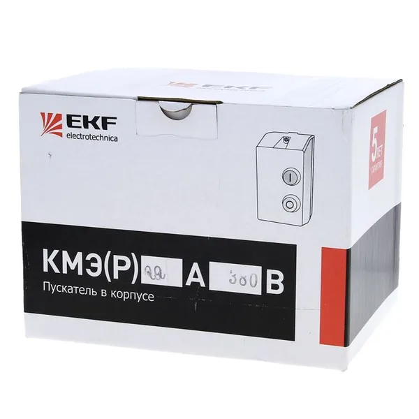 Пускатель в корпусе КМЭ 12А 400В с РТЭ Ir-9-13А IP65 PROxima EKF — фото 2