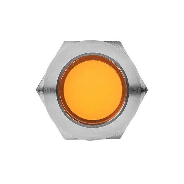 Лампа оранжевая сигнальная S-Pro67 19 мм 24В PROxima EKF — фото 4