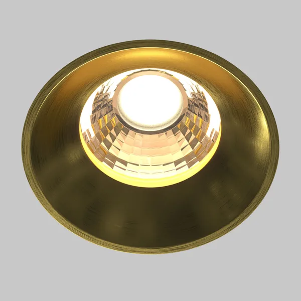 Встраиваемый светильник LED 12Вт Латунь IP20 Downlight DL058-12W3K-TRS-BS Technical Maytoni — фото 2
