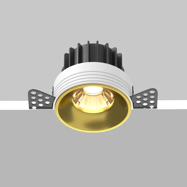 Встраиваемый светильник LED 12Вт Латунь IP20 Downlight DL058-12W3K-TRS-BS Technical Maytoni — фото 4