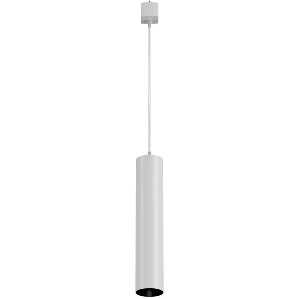 Трековый подвесной светильник 1*GU10 10Вт Белый IP20 Single phase track system Unity TR025-1-GU10-W Technical Maytoni — фото 2