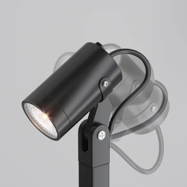 Ландшафтный светильник 50Вт Черный IP65 Scope O025FL-01B1 Outdoor Maytoni — фото 4
