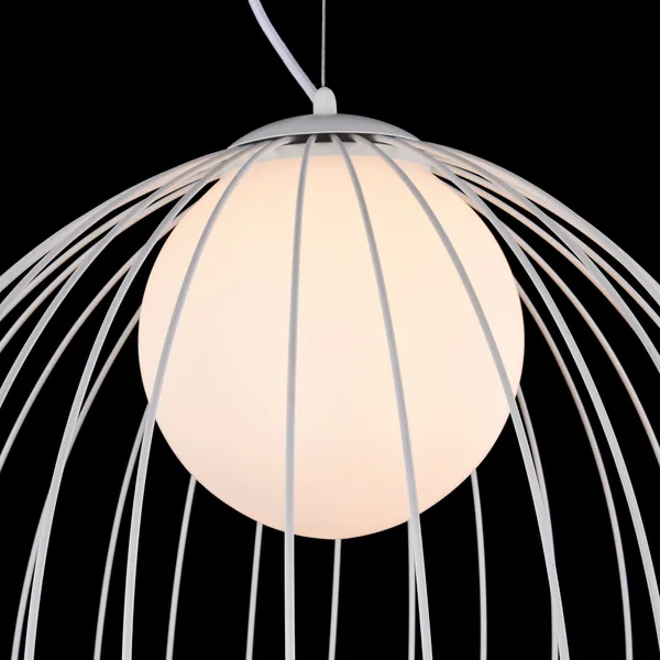 Подвесной светильник 1*E27 40Вт Белый IP20 Polly MOD541PL-01W Maytoni — фото 5