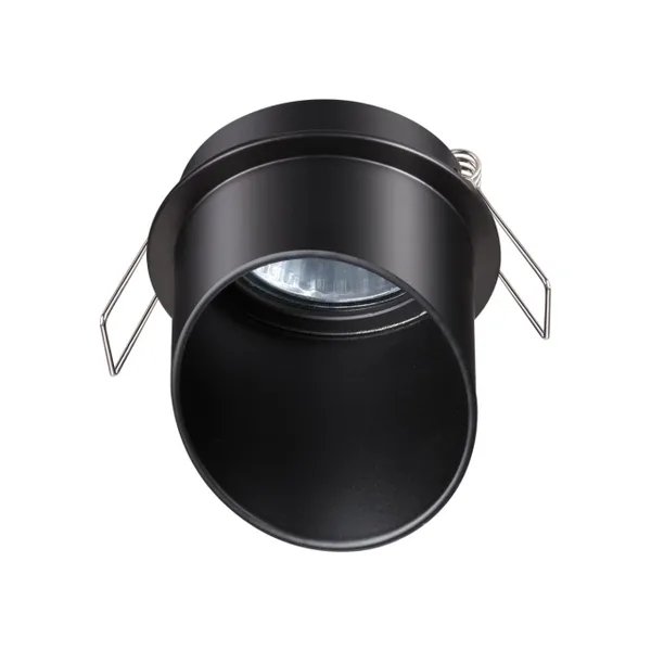 Встр.св-к IP20 GU10 50W 220V BUTT черный G NOVOTECH
