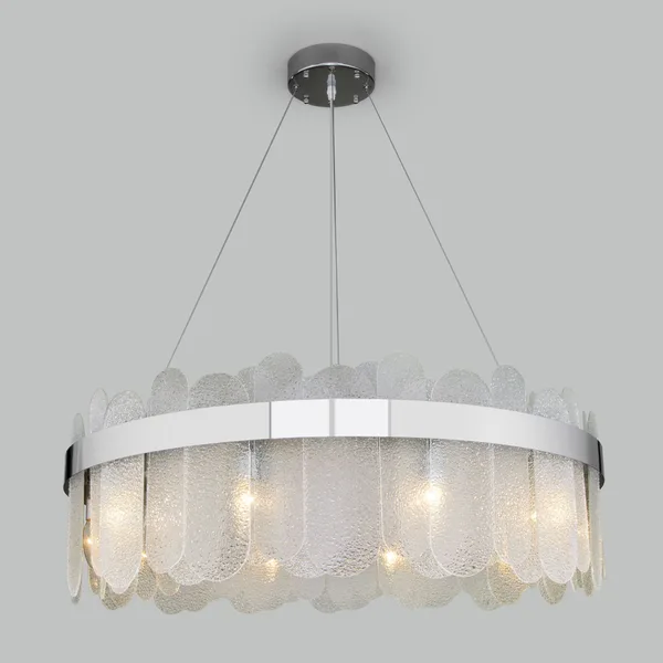 Подвесная люстра 10*E14 60Вт хром IP20 Conte (333/10 хром) Bogate's Eurosvet