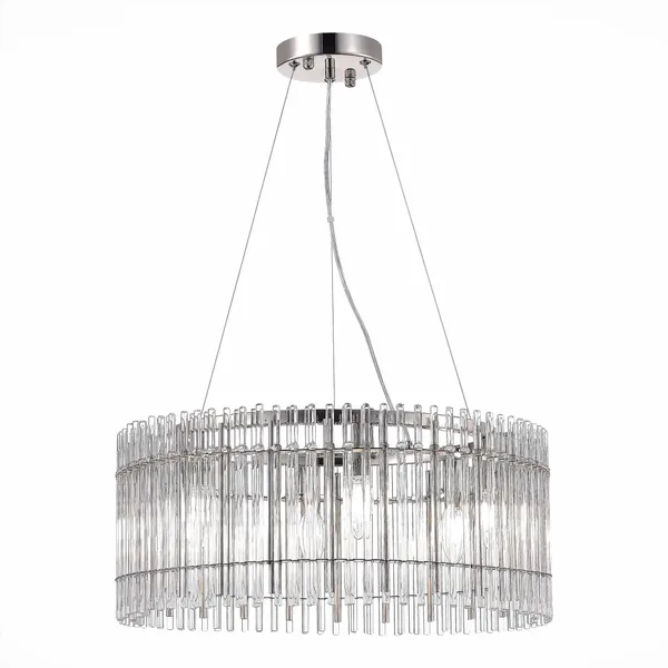 Люстра подвесная Никель/Прозрачный E14 6*40Вт SL1656.113.06 ST LUCE