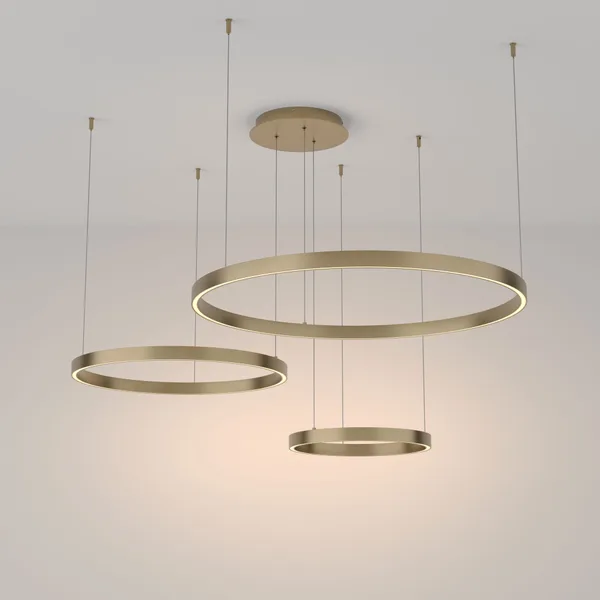 Подвесной светильник 3*LED 115Вт Латунь IP20 Rim MOD058PL-L100BS3K Maytoni — фото 4