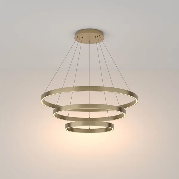 Подвесной светильник 3*LED 115Вт Латунь IP20 Rim MOD058PL-L100BS3K Maytoni — фото 3