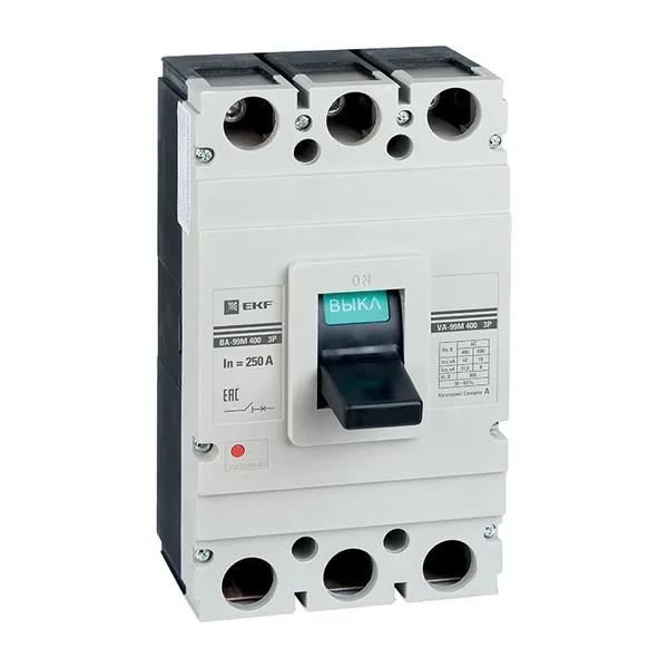 Выключатель автоматический ВА-99М 400/250А 3П 42кА EKF PROxima