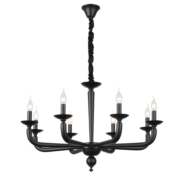 Люстра подвесная Черный E14 8*40Вт SL1114.403.08 ST LUCE