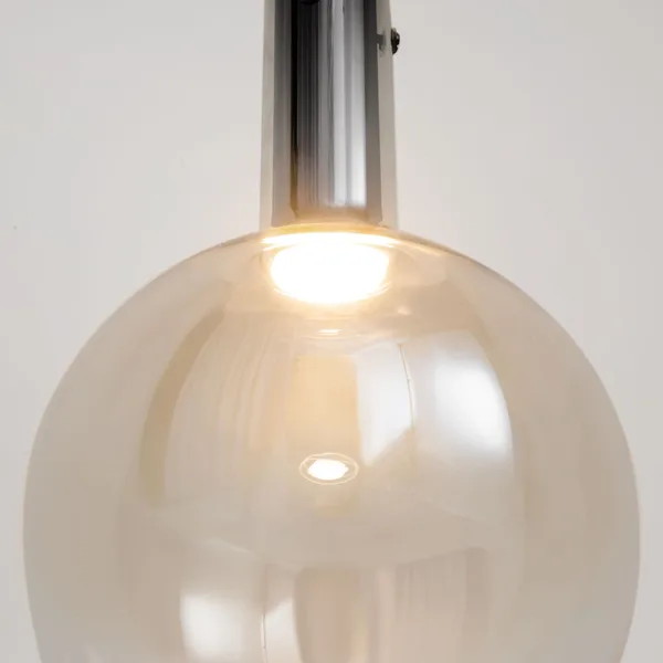 Подвесной светильник LED 4Вт Черный IP20 Nebula MOD182PL-L4CG3K Maytoni — фото 4