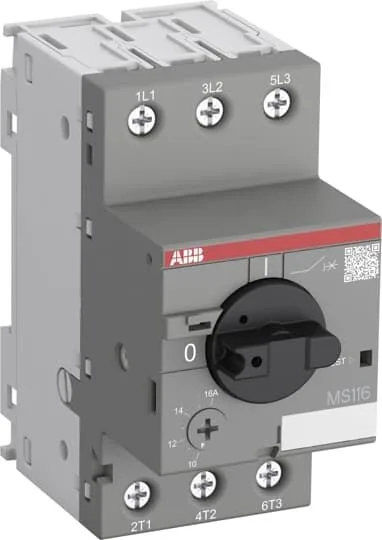 Выключатель автоматический ВА МОД 3П 0.25-0.4А 690/250В - MS116 ABB
